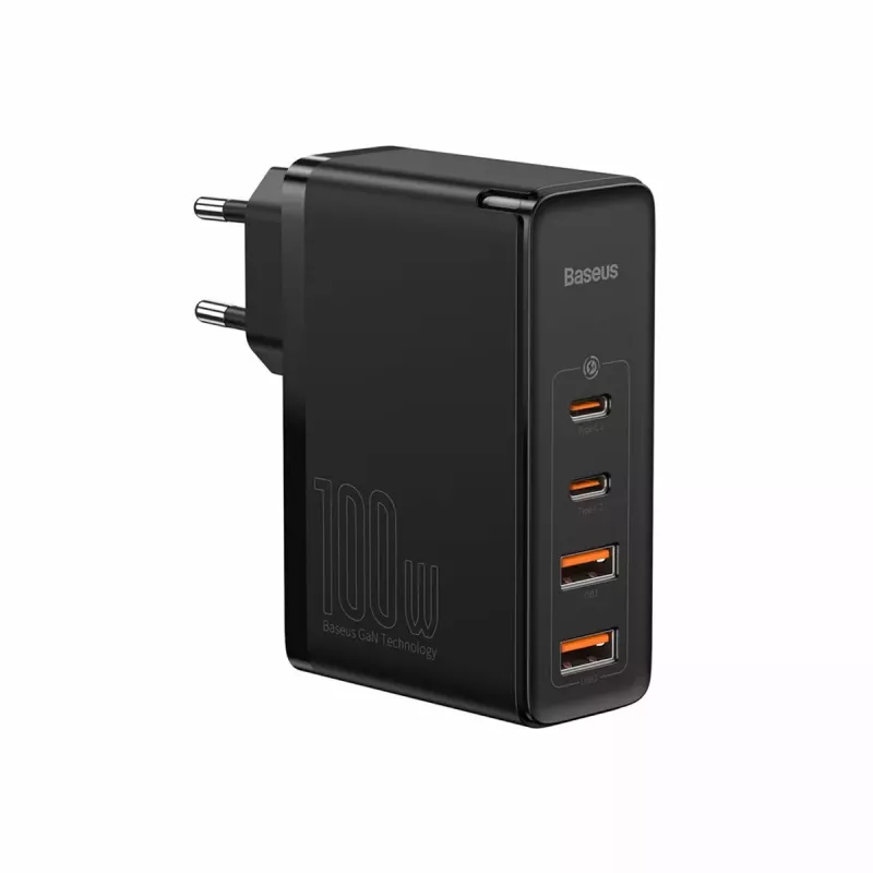 Įkroviklis Baseus GaN2 4 prievadai greitasis įkroviklis 100W