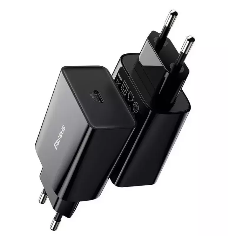 Kroviklis Baseus Speed Mini išmaniesiems telefonams, juodas