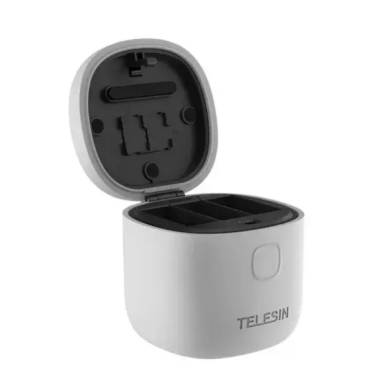 Baterijų įkroviklis TELESIN Allin BOX, skirtas veiksmo sporto kamerai