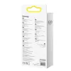 USB 2.0 duomenų laidas Baseus Jelly Lightning į USB-A 1,2 m, juodas