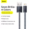 Baseus Dynamic 2m pilkas Lightning į USB A laidas
