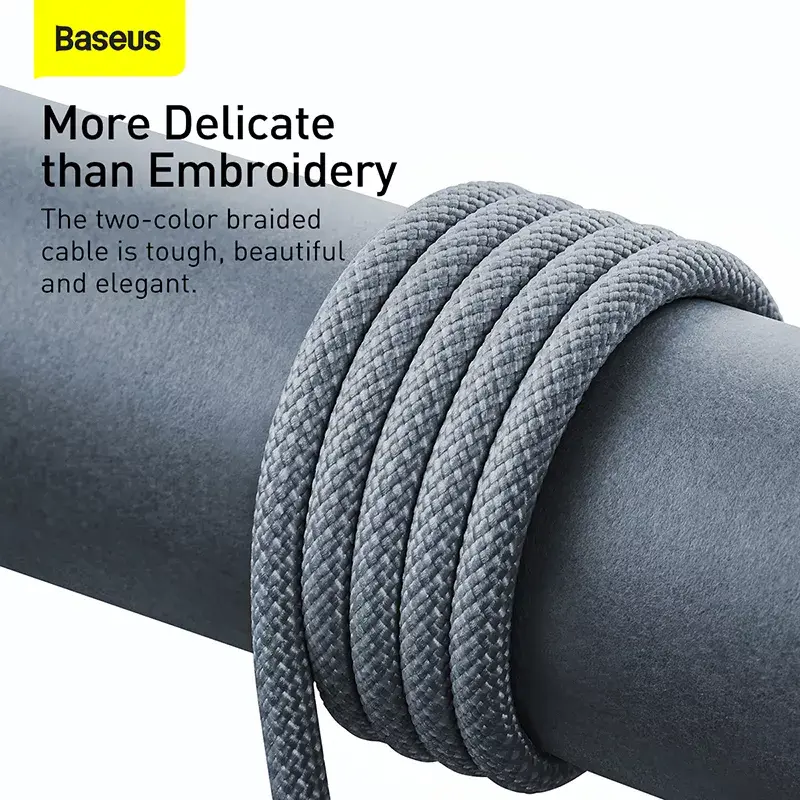 Baseus Dynamic 2m pilkas Lightning į USB A laidas
