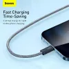 Baseus Dynamic 2m pilkas Lightning į USB A laidas