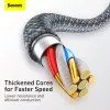Baseus Dynamic 2m pilkas Lightning į USB A laidas