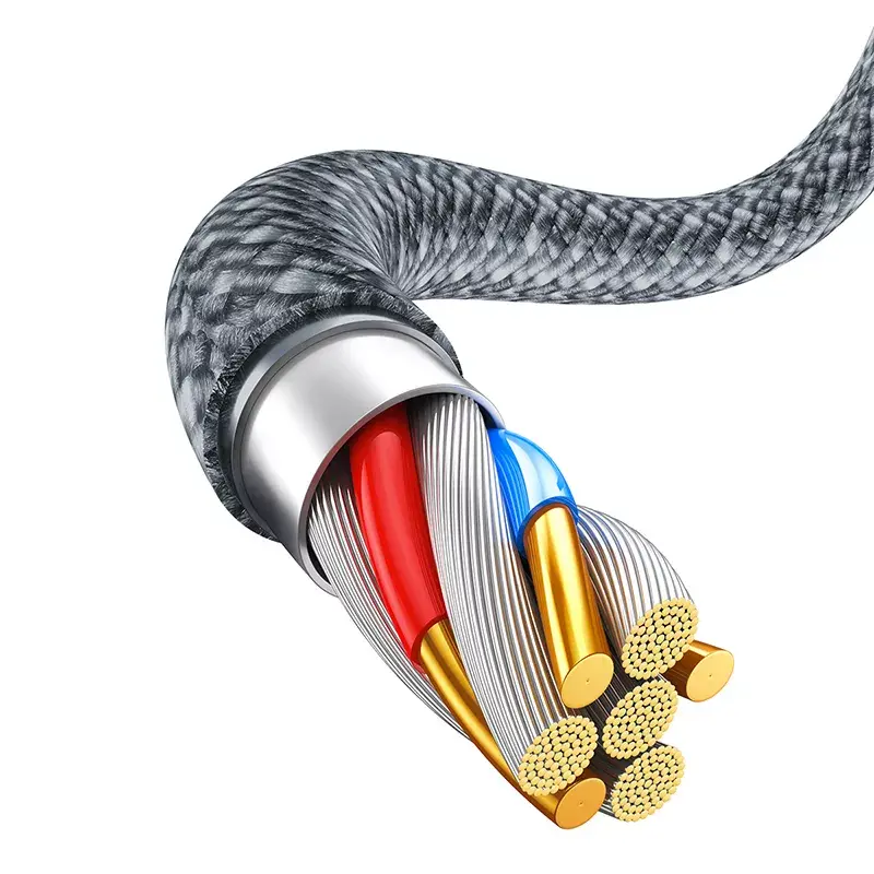 Baseus Dynamic 2m pilkas Lightning į USB A laidas