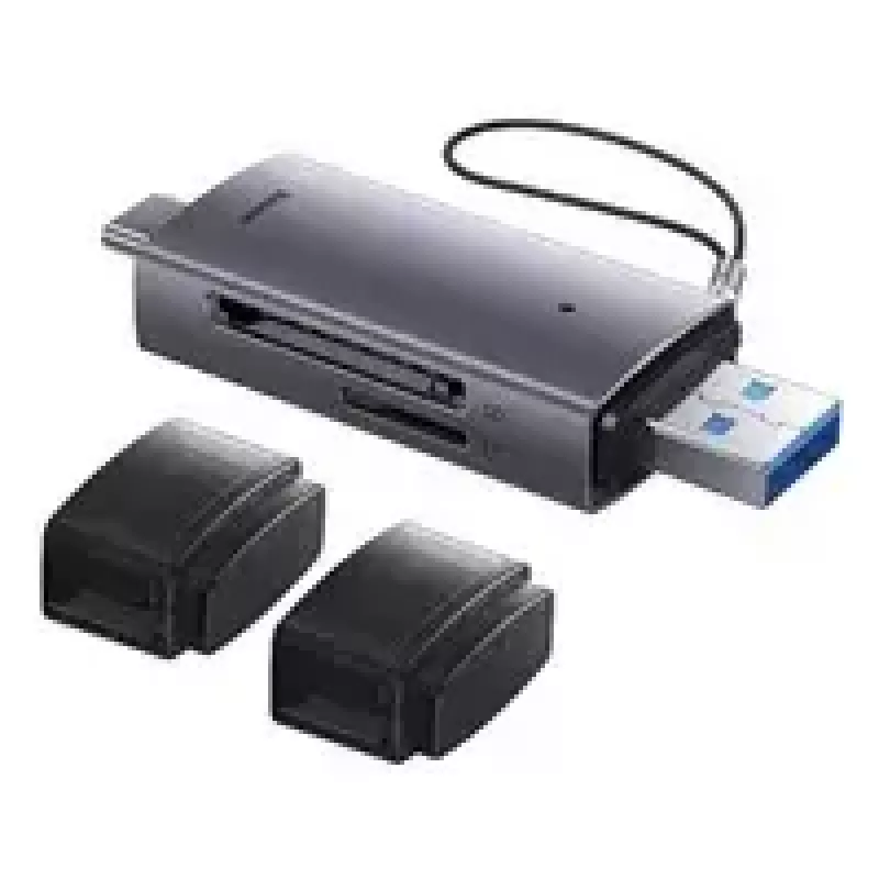 Atminties kortelių skaitytuvas Baseus Memory Card Reader Lite Series WKQX060113 USB ir USB-C palaikymas