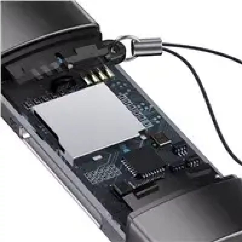 Atminties kortelių skaitytuvas Baseus Memory Card Reader Lite Series WKQX060113 USB ir USB-C palaikymas