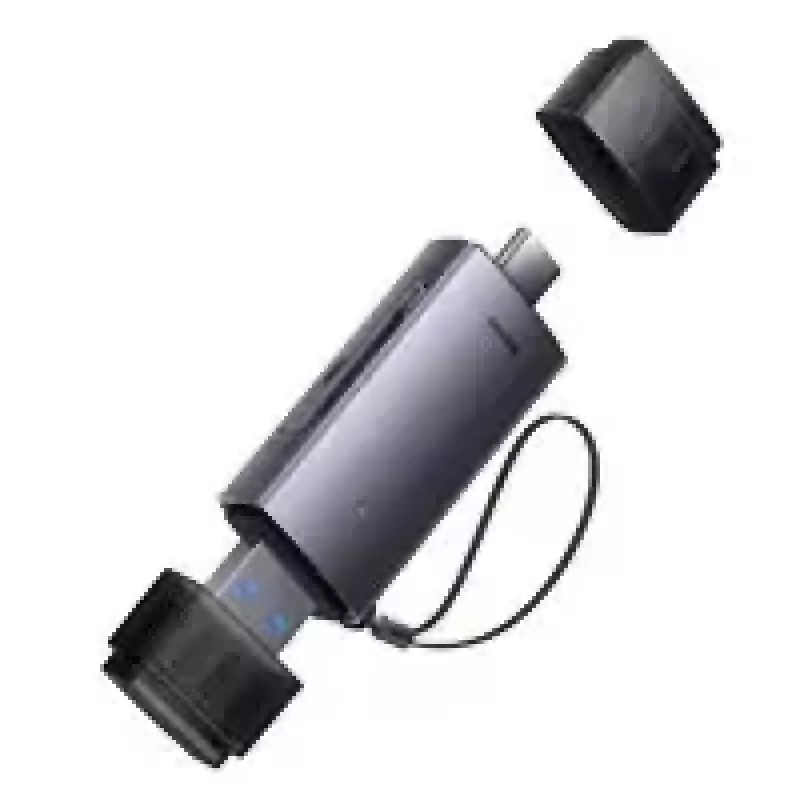 Atminties kortelių skaitytuvas Baseus Memory Card Reader Lite Series WKQX060113 USB ir USB-C palaikymas