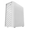 Kompiuterio korpusas Darkflash DK351 WHITE Midi Tower, Micro ATX/ATX/ITX, grūdintas stiklas, baltas, 200×390×450 mm