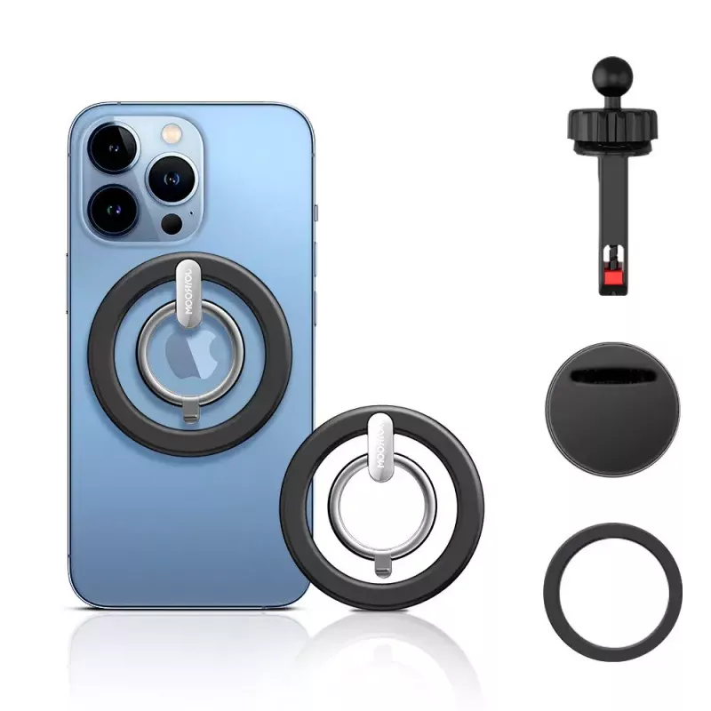 Automobilinis laikiklis Joyroom JR-ZS294 2-in-1 magnetinis su stovu — juodas