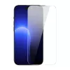 Grūdinto stiklo ekrano apsauga Baseus Crystal, skirta iPhone 14 Pro, 0,3 mm, atspari dulkėms, 2 vnt.