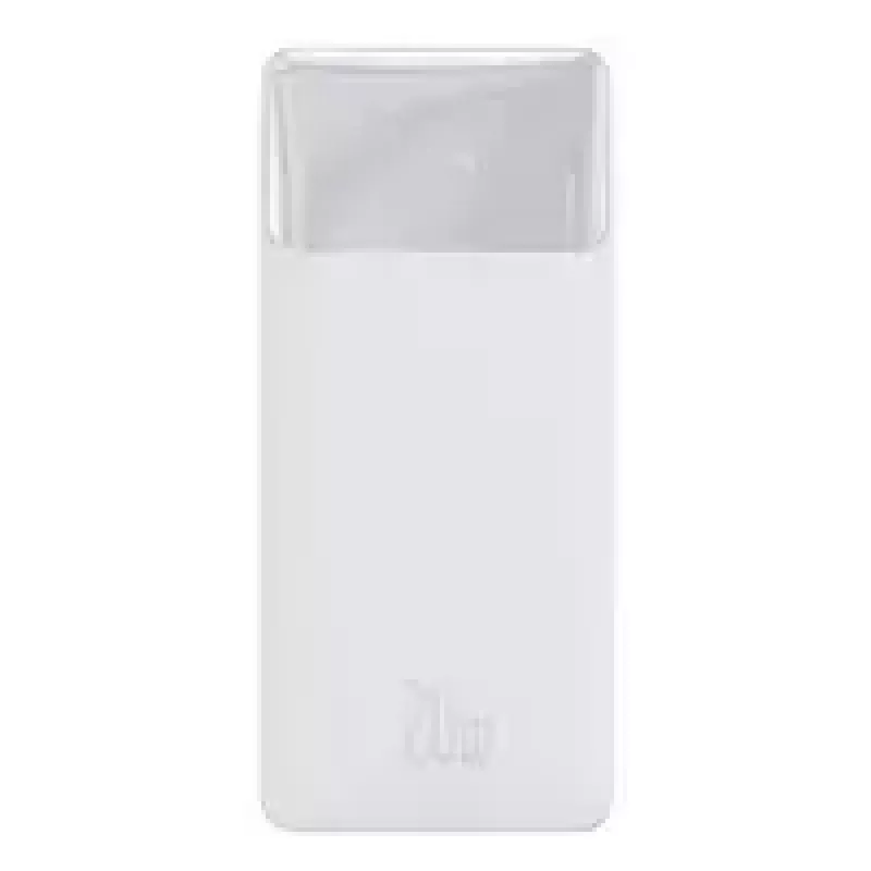Išorinė baterija Baseus Bipow 10000mAh, 20W (balta)