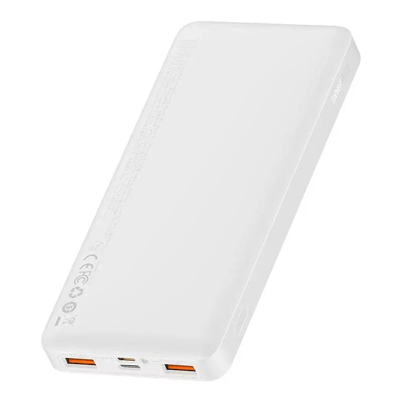 Išorinė baterija Baseus Bipow 10000mAh, 20W (balta)
