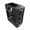 Kompiuterio korpusas Darkflash Aquarius Acrylic ATX juodas