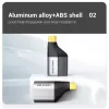 Type-C į DP adapteris Vention pilkas metalinis