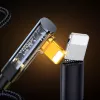 USB-A į Lightning kampinis laidas Joyroom S-UL012A6 1,2 m, juodas