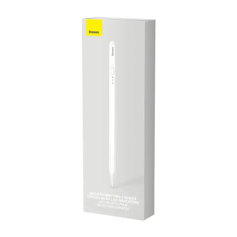 Stylus Baseus SXBC060402 Active su LED indikatoriais — Baltas