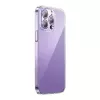 Skaidrus apsauginis dėklas Baseus iPhone 14 Pro Max su grūdinto stiklo nugarėle