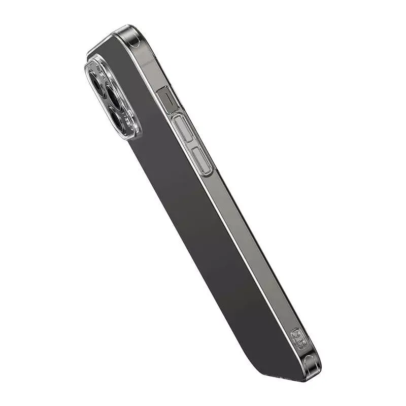 Telefono dėklas Baseus Transparent Case, skirtas iPhone 12 Pro Max, su grūdintu stiklu P60112200201-02