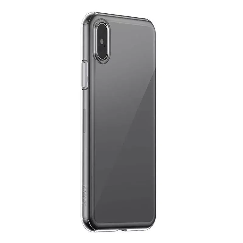 Permatomas plonas lengvas dėklas Baseus, skirtas iPhone XS Max – skaidrus apsauginis telefono dėklas