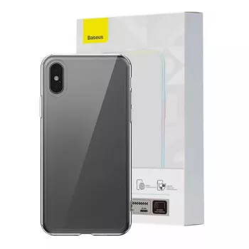 Permatomas plonas lengvas dėklas Baseus, skirtas iPhone XS Max – skaidrus apsauginis telefono dėklas
