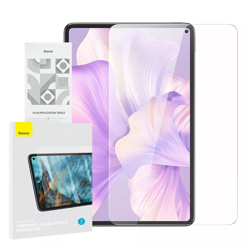 Grūdintas stiklo ekrano apsauga Baseus Crystal, skirta Huawei MatePad Pro 11, 0,3 mm storio