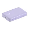Powerbank Baseus Magnetic Mini 10000mAh, USB-C 20W MagSafe (purpurinė)