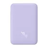 Powerbank Baseus Magnetic Mini 10000mAh, USB-C 20W MagSafe (purpurinė)