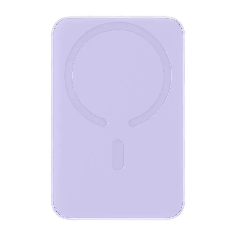 Powerbank Baseus Magnetic Mini 10000mAh, USB-C 20W MagSafe (purpurinė)