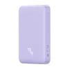 Powerbank Baseus Magnetic Mini 10000mAh, USB-C 20W MagSafe (purpurinė)