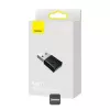 Baseus BA07 Mini Bluetooth adapteris kompiuteriui, USB 5.3 belaidis Bluetooth raktas - juodas