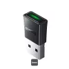 Baseus BA07 Mini Bluetooth adapteris kompiuteriui, USB 5.3 belaidis Bluetooth raktas - juodas