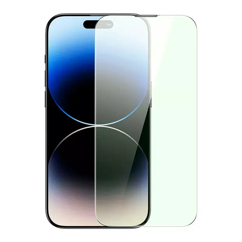Apsauginė plėvelė Baseus Tempered Glass Crystal Series, skirta iPhone 14 Pro su akių apsaugos filtru