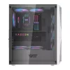Darkflash DK352 Plus kompiuterio korpusas ATX juodas ir baltas