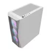 Darkflash DK352 Plus kompiuterio korpusas ATX juodas ir baltas