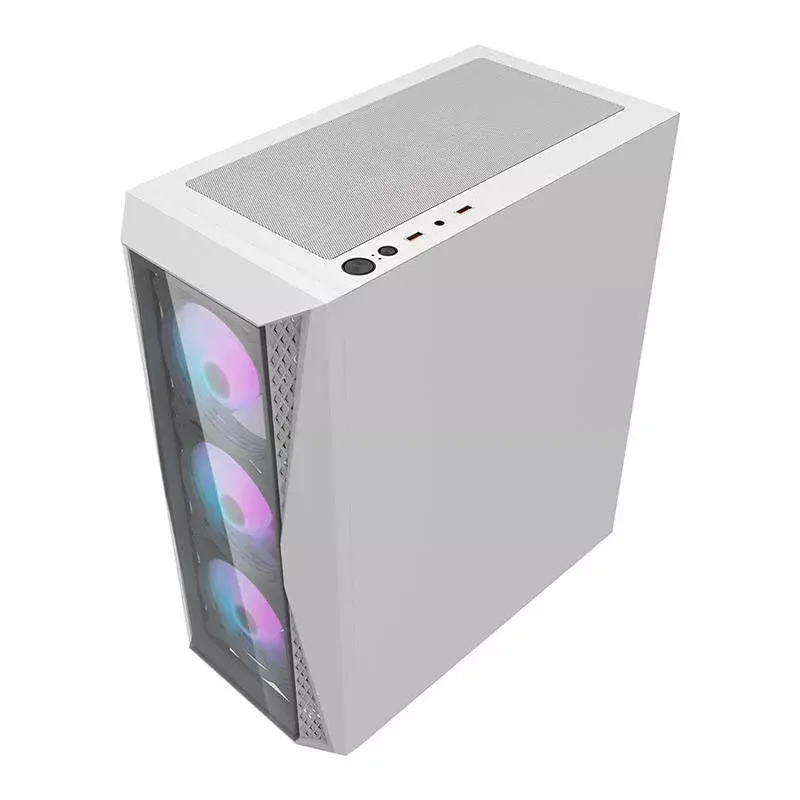 Darkflash DK352 Plus kompiuterio korpusas ATX juodas ir baltas