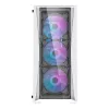 Darkflash DK352 Plus kompiuterio korpusas ATX juodas ir baltas