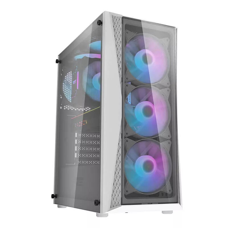 Darkflash DK352 Plus kompiuterio korpusas ATX juodas ir baltas