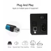 Vention USB2.0 A tipo kištukas į B tipo kištuką spausdinimo laidas 1 m juodas USB 2.0 0,48 Gbit/s