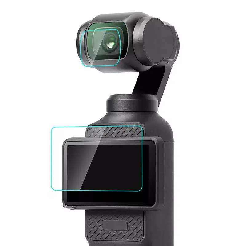Grūdinto stiklo objektyvo ir ekrano apsauga Puluz, skirta DJI OSMO Pocket 3 PU950T
