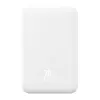 Magnetinė mini išorinė baterija Baseus 5000mAh 20W (balta)