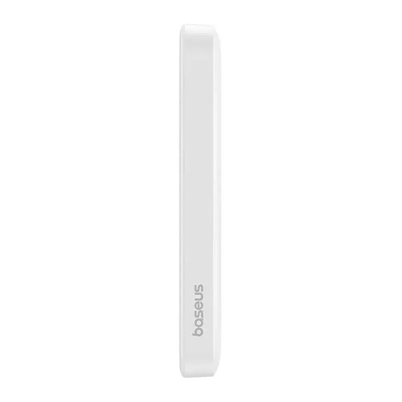 Magnetinė mini išorinė baterija Baseus 5000mAh 20W (balta)