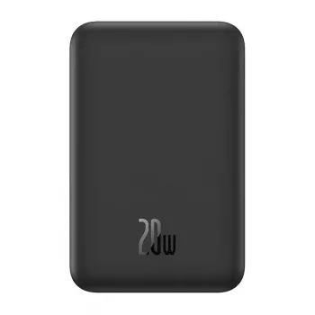 Magnetinė mini išorinė baterija Baseus 5000mAh 20W (juoda)
