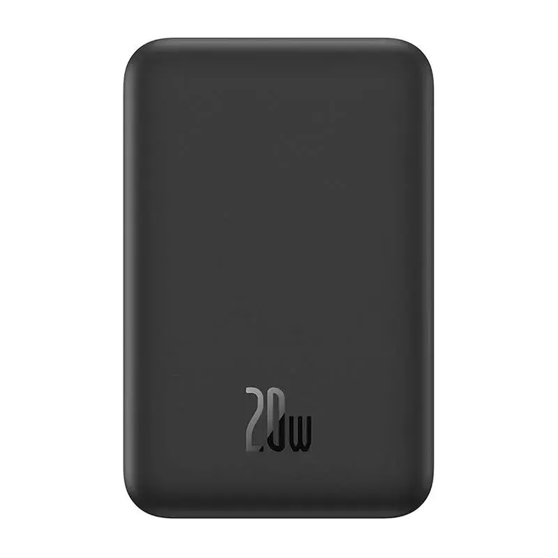 Magnetinė mini išorinė baterija Baseus 5000mAh 20W (juoda)
