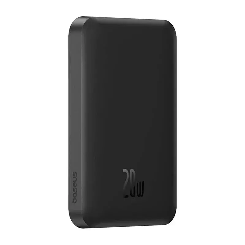 Magnetinė mini išorinė baterija Baseus 5000mAh 20W (juoda)