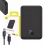 Magnetinė mini išorinė baterija Baseus 5000mAh 20W (juoda)