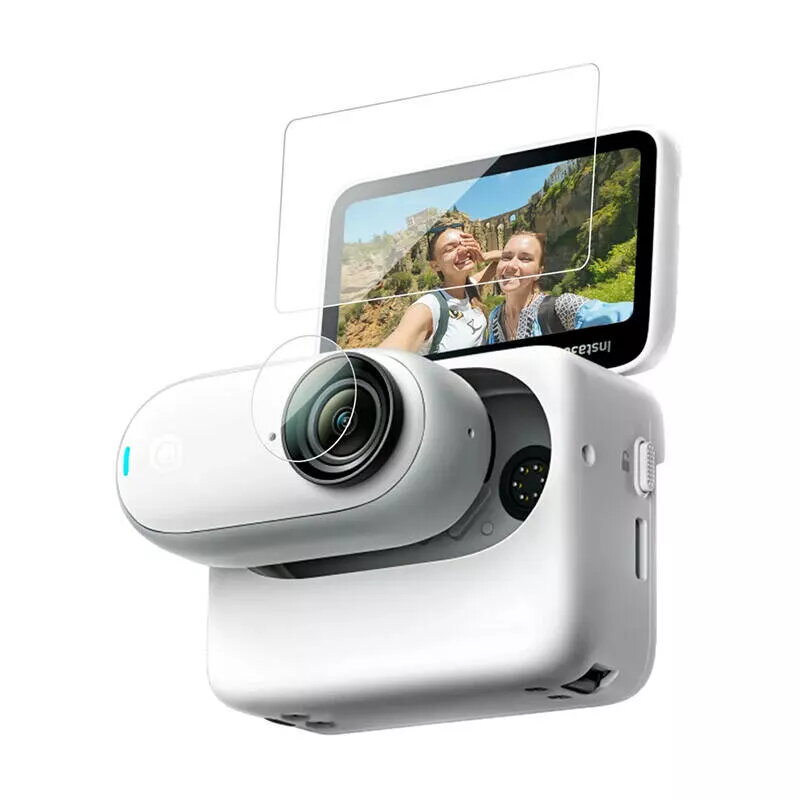 Ekrano apsauga Telesin grūdintas stiklas, skirta Insta360 GO 3, modelis IS-FLM-001