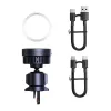 Automobilinis laikiklis Baseus MagPro C40164100121-01 15W Qi2.0 juodas – magnetinis belaidis įkroviklis Qi2.0 suderinamiems telefonams
