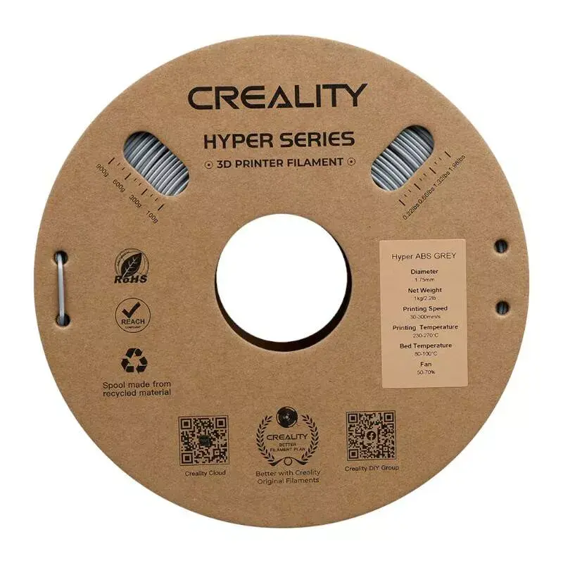 3D spausdinimo medžiaga Creality 3D 3301020041 ABS Pilka 1 kg