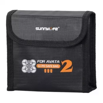 Sunnylife baterijų krepšys, skirtas DJI Avata 2 – saugykla 3 baterijoms